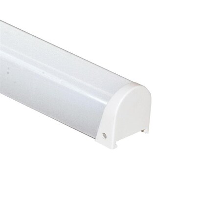 Jesco Clip on Cover End Cap, Opal DL-RS-C-12